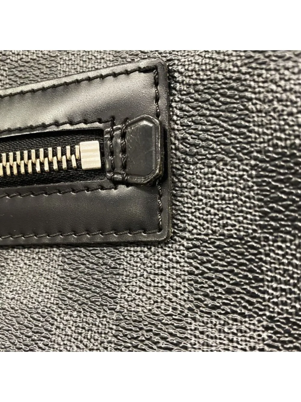 Louis Vuitton Shoulder Bag Damier Graphite Mick MM Black